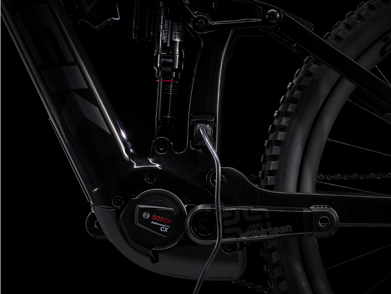 Trek Rail 9.9 XX1 AXS Electric Full Suspension Mountain Bike 2023 in Deep Smoke-11